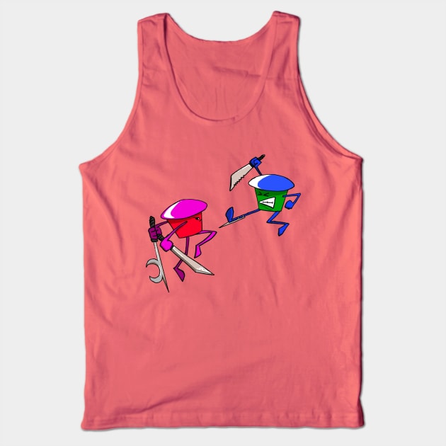 Cupcake Fight (Cutcakes) Tank Top by Kangavark